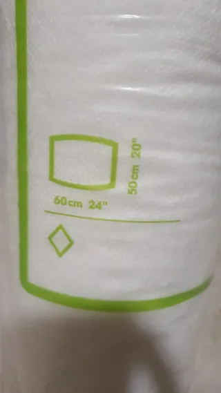 Cojín blanco de tela