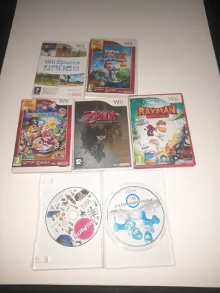 Lote 7 Juegos Nintendo Wii