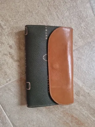 Portafogli ESTKBO verde e marrone