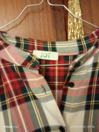 Vestido Jot cuadros talla única