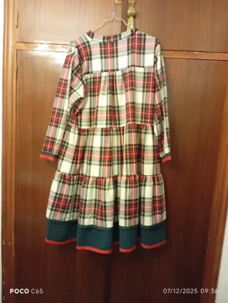 Vestido Jot cuadros talla única