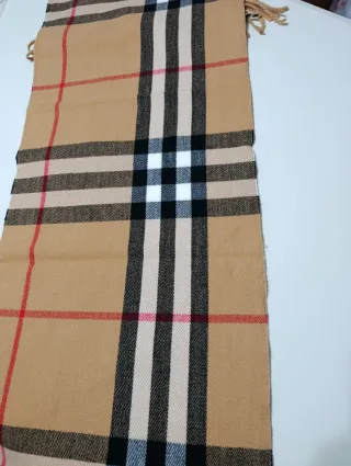 Bufanda Burberry Beige Multicolor
