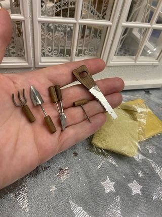 Attrezzature per casa delle bambole in miniatura 1/12