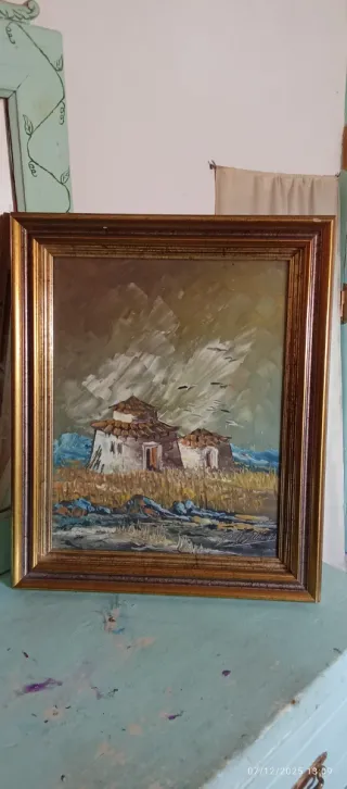 Cuadro Virgen con Niño y Ángeles