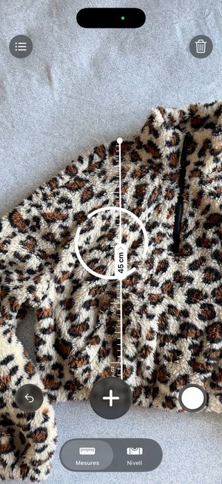 Sudadera polar leopardo