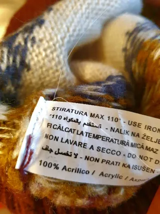 Maglioncino uomo fantasia geometrica