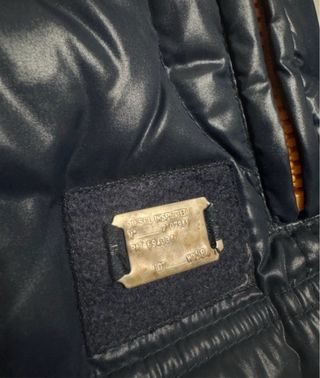 Piumino Diesel Blu Lucido Donna