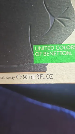 Perfume Benetton Hombre Plata