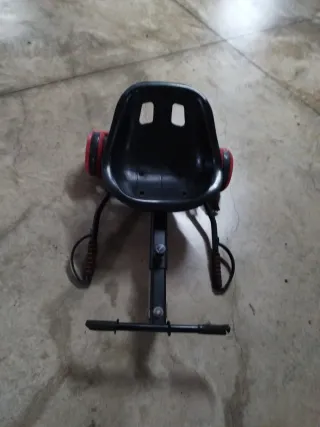 Hoverboard Rojo + Asiento Kart