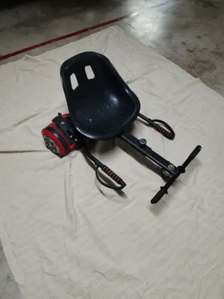 Hoverboard Rojo + Asiento Kart