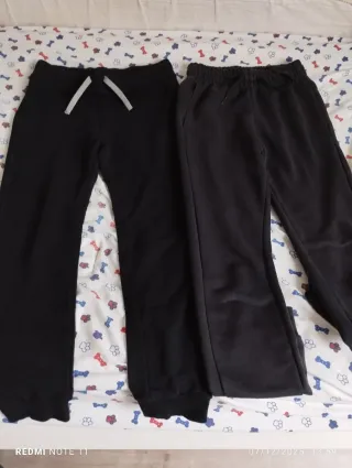 Pantaloni da tuta neri per bambini