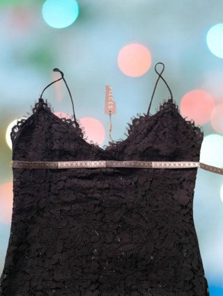 Top encaje tirantes Pieces Talla L