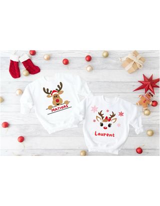 Felpe natalizie personalizzate per bambini