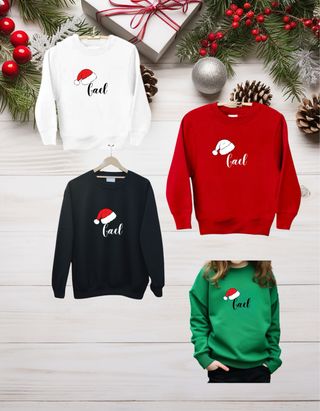 Felpe natalizie personalizzate per bambini