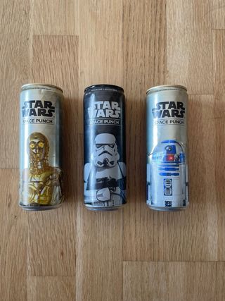 Latas Star Wars Space Punch Coleccionista