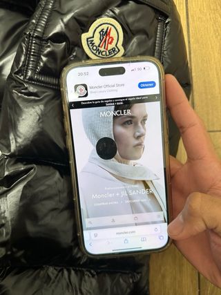 Chaqueta Moncler Maya Negra