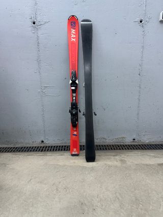 Salomon Max Junior 130cm Esquís Naranja