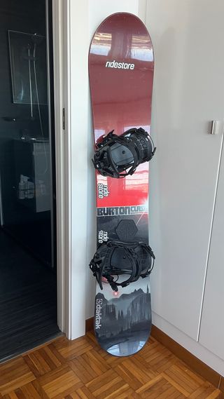 Tabla Snow Burton Clash + Fijaciones SP Nuevas