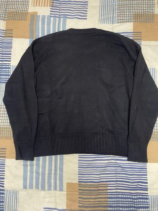 Jersey Ami Paris Negro Corazón Rojo