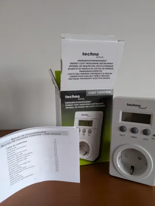 Enchufe Medidor Consumo Techno Line