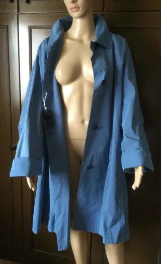 Impermeabile MARINA RINALDI Donna blu, IT 50 DE 44