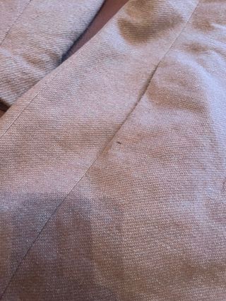 Abrigo Only rosa con capucha