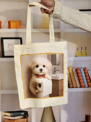 Bolso Tote Perrito