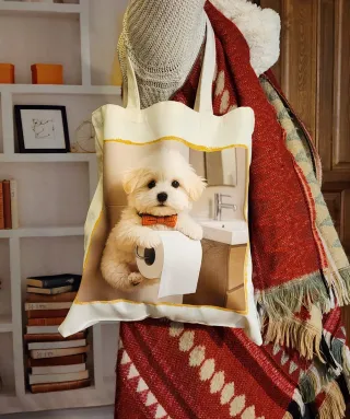Bolso Tote Perrito
