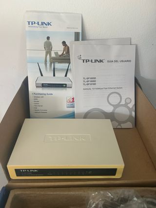 TP-Link TL-SF1008D Switch Ethernet 8 Puertos