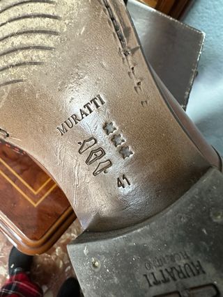 Scarpe in pelle marroni