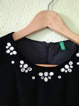 Vestido de fiesta negro infantil