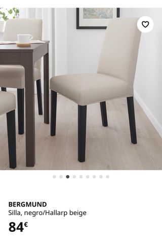 Mesa comedor y 4 sillas