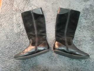 Botas Tommy Hilfiger Piel Negras Talla 38