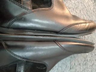 Botas Tommy Hilfiger Piel Negras Talla 38