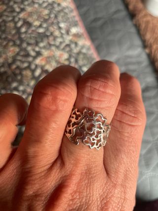Anillo Tous Mil Osos Plata talla 8 europea