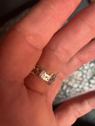Anillo Tous Mil Osos Plata talla 8 europea