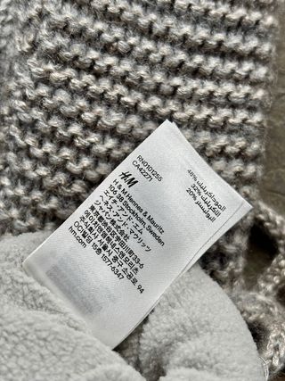 Guantes grises nuevos - Manoplas mujer