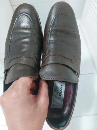 Mocassini Bata testa di moro