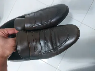 Mocassini Bata testa di moro