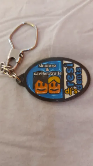 Llavero disco Pont Aeri DJ Skudero & Xavimetralla.
