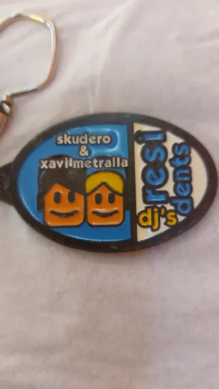 Llavero disco Pont Aeri DJ Skudero & Xavimetralla.