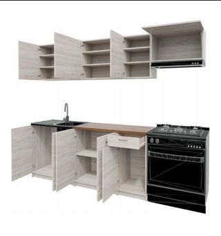 Muebles Cocina Roble Sonoma Nuevos
