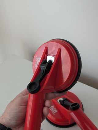 2 Ventosas de Vacío Doble para azulejos y vidrio