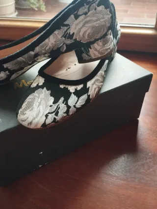 Bailarinas Zara Talla 37 Flores