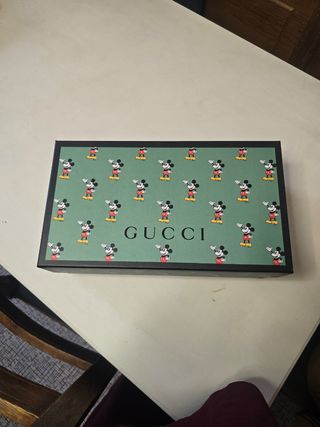 Scarpe Gucci x Disney Beige/Rosso