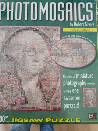 Puzzle Photomosaics Washington 1000 piezas