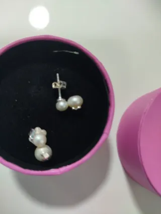 Pendientes Tous Doble Perla