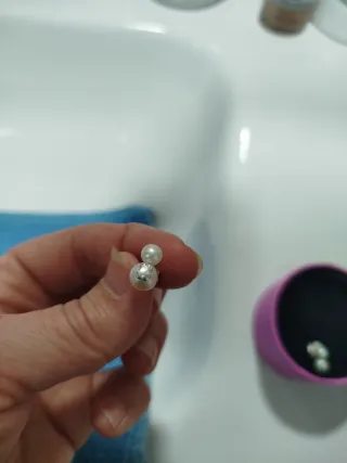 Pendientes Tous Doble Perla