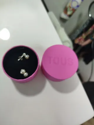 Pendientes Tous Doble Perla