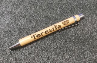 Bolígrafo de madera personalizado